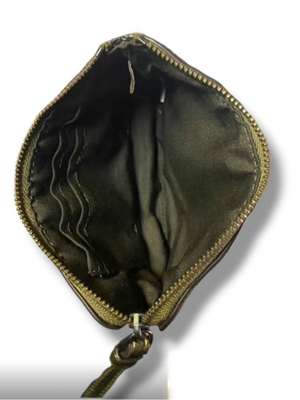 Coach Metallic Gold Tone Wristlet! Vintage! No longer made STYLES. HTF💎 - Picture 2 of 4